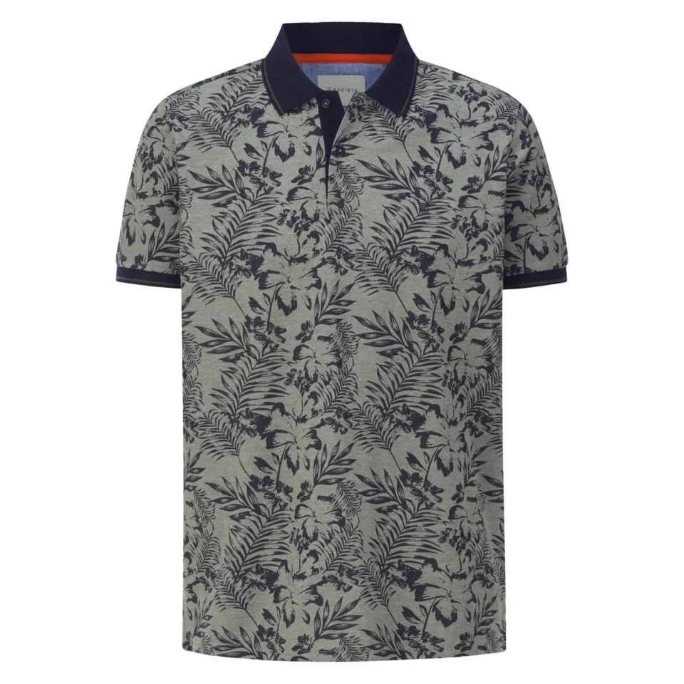 Babista polo Plus Size +FIT Collectie - olijfgroen, foto 3
