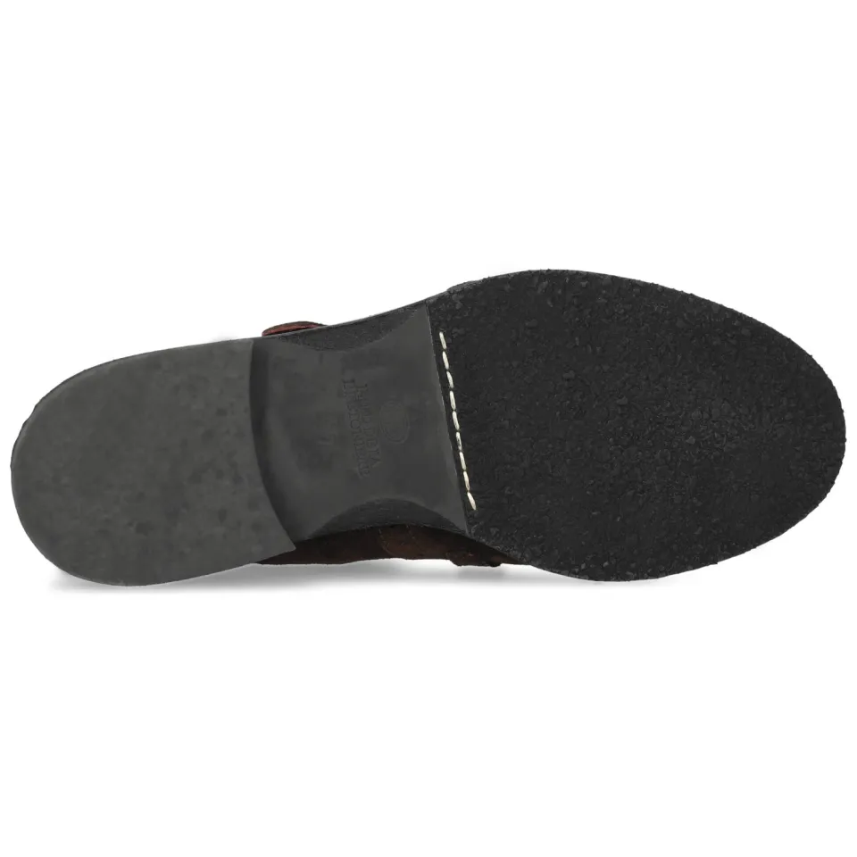 Fred de la Bretoniere leren chelsea boots - donkerbruin, foto 8