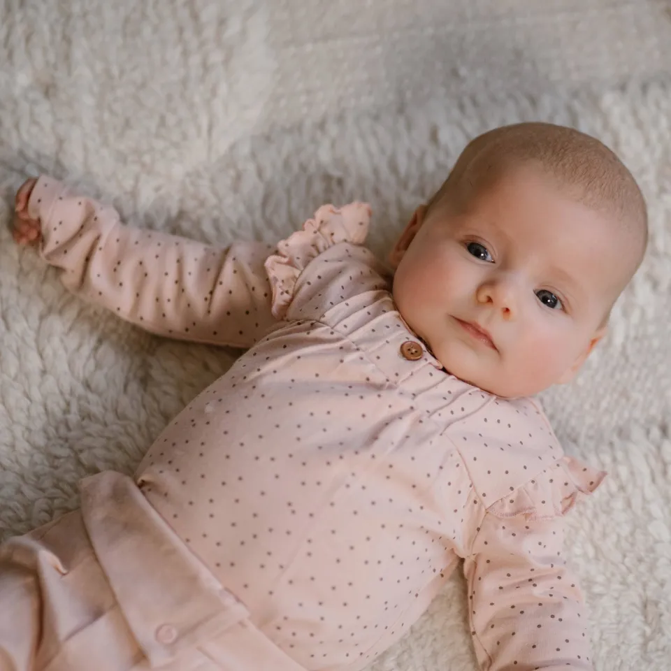 Dirkje baby broek roze