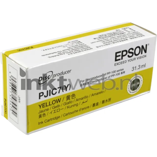 Epson Discproducer PJIC7(Y) geel (Origineel)