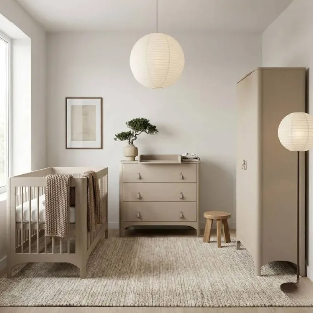 Born Lucky Meegroei Babykamer Nordic 3-Delig clay, foto 2