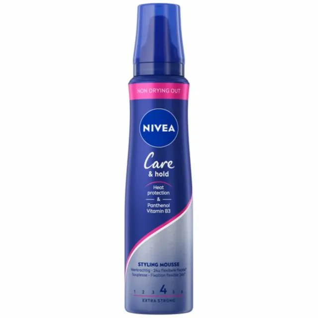 Nivea Care & Hold haarmousse extra strong