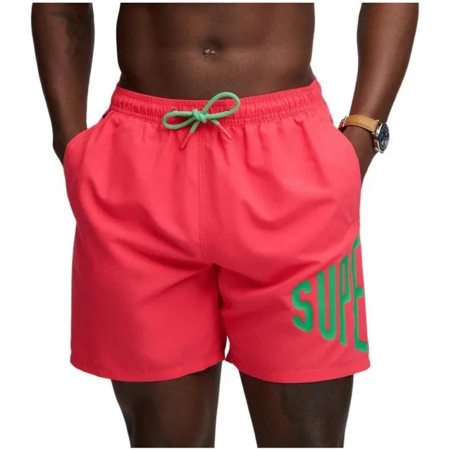 Superdry Zwembroek Superdry Swim Rosé