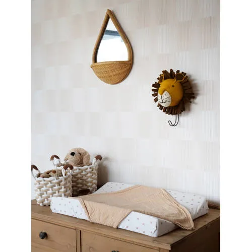 Kidsdepot Leeuw wandhaak bruin/oker, foto 3