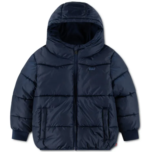 Levi's Kids gewatteerde winterjas donkerblauw