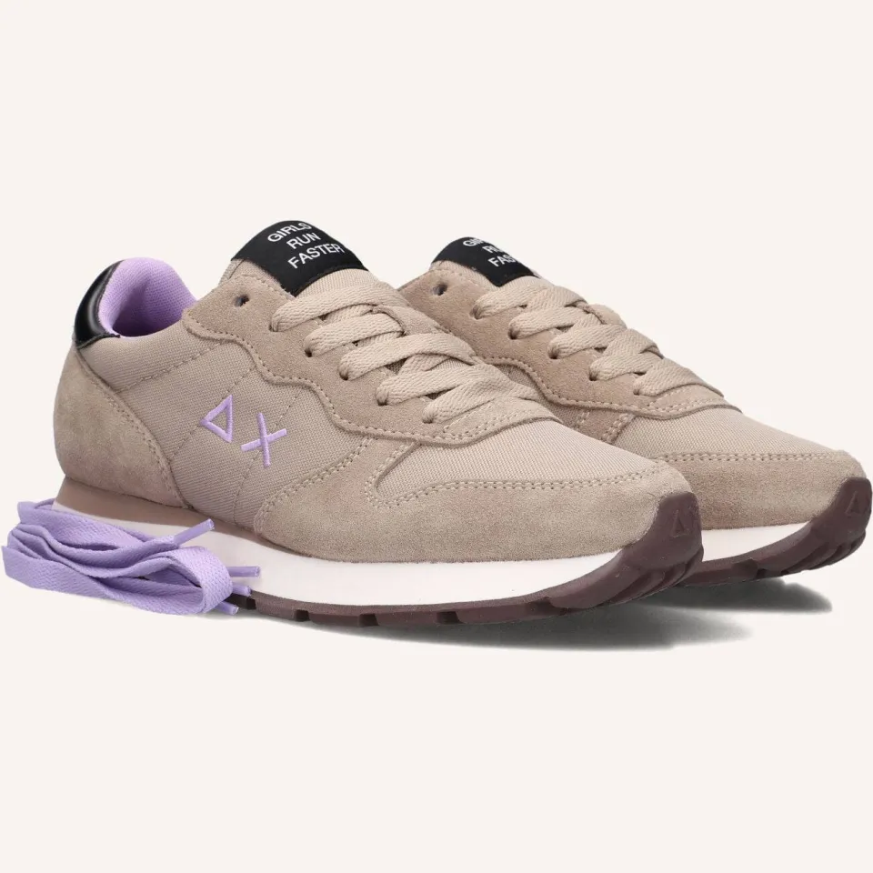 Sun68 Ally Solid lage sneakers beige, foto 3