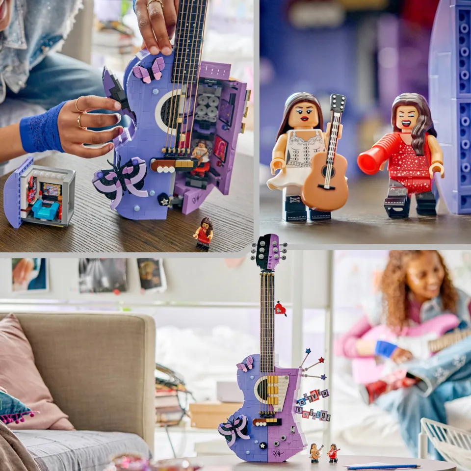 Lego Editions Music Olivia Rodrigo's Dubbele Gitaar Speelgoed 43031, foto 6