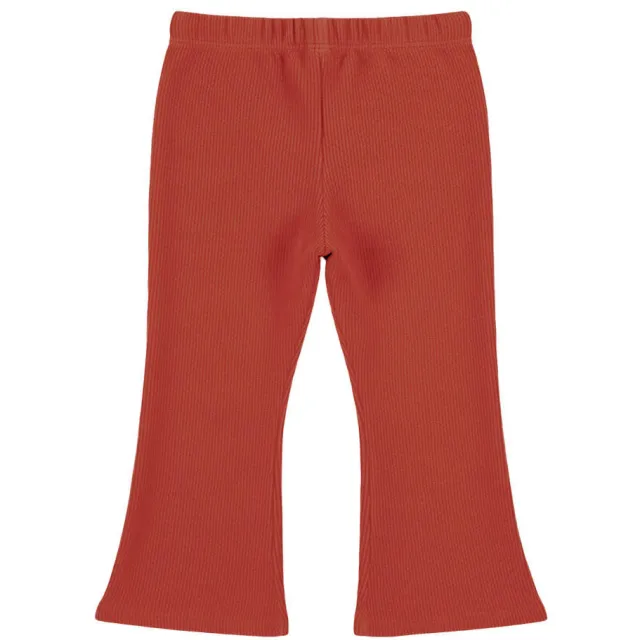 Dirkje flared broek rood