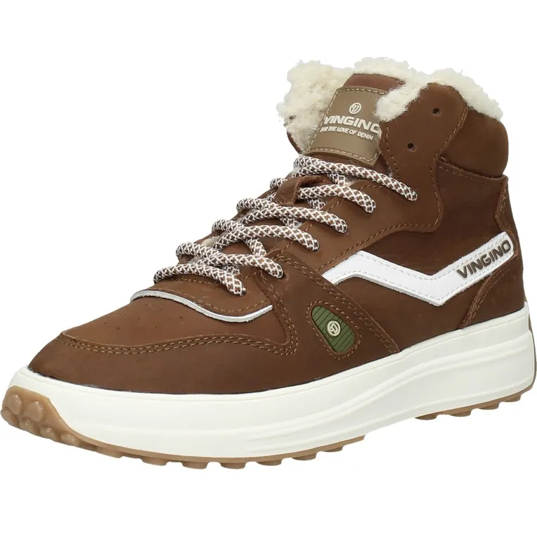 Vingino Max Mid veterschoen cognac, foto 4