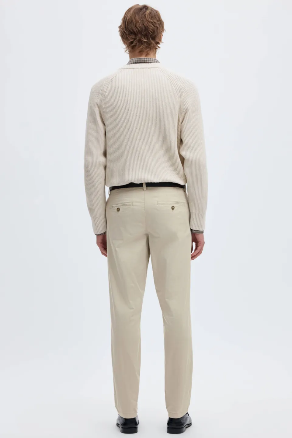 Selected slim fit chino - beige, foto 3