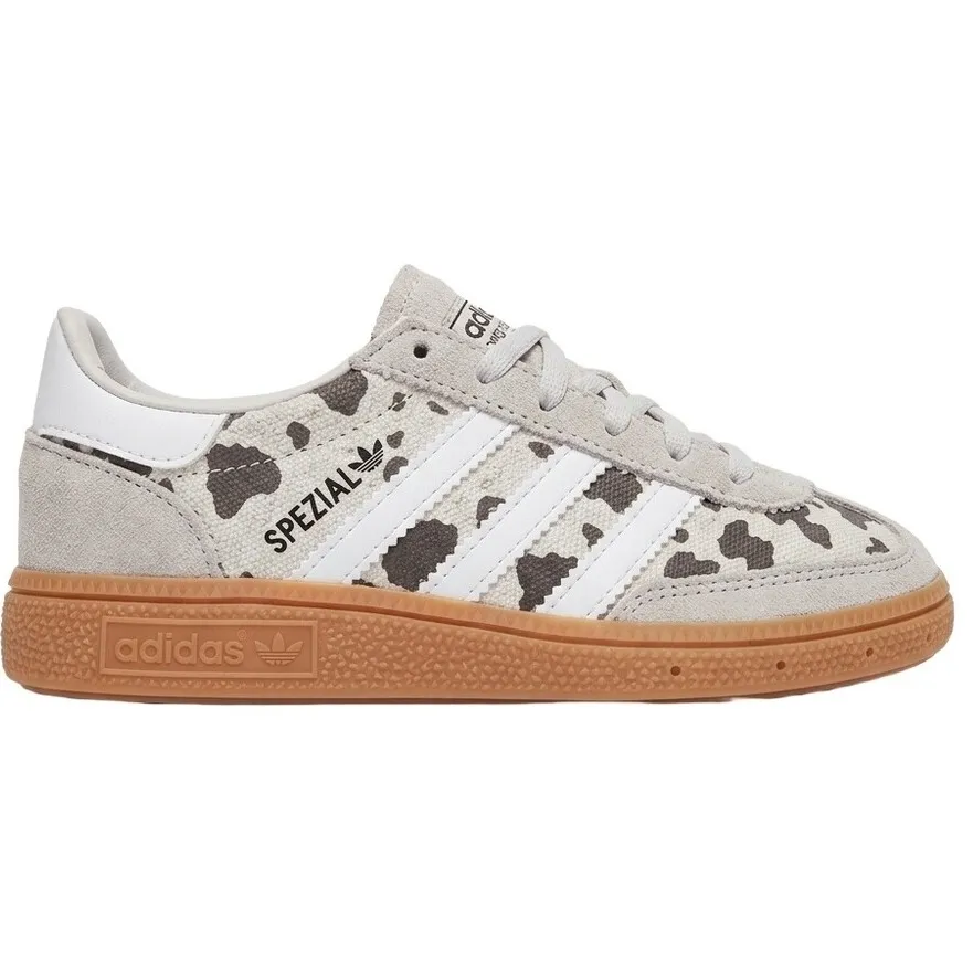 Adidas Handball Spezial sneakers koeienprint grijs/wit, foto 2