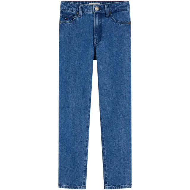 Tommy Hilfiger straight leg jeans - mediumblauw, foto 2