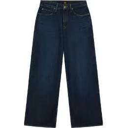 Lee wide leg jeans - donkerblauw, foto 2