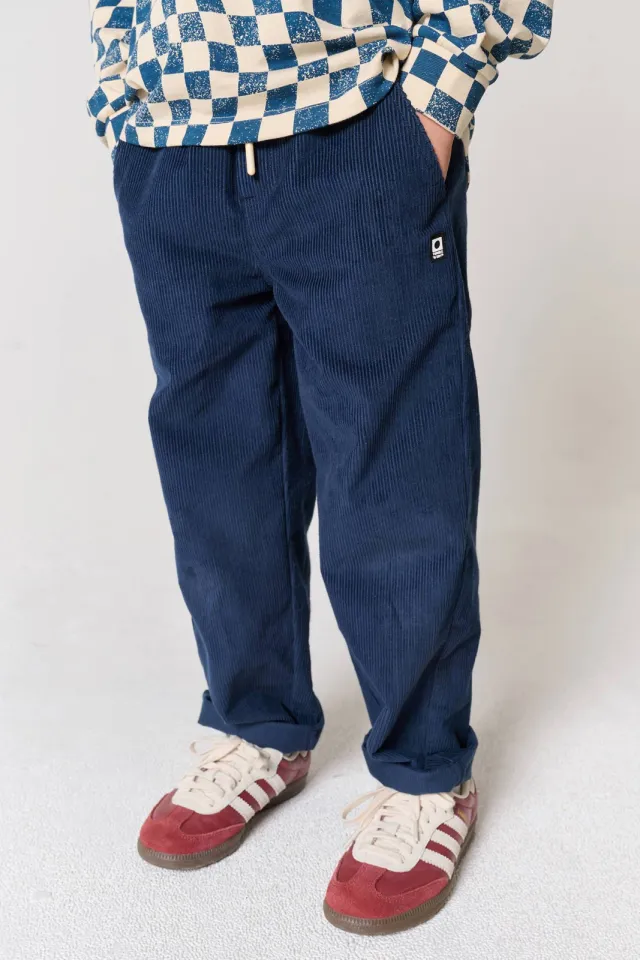 Tumble 'n Dry Rochester corduroy broek grijsblauw