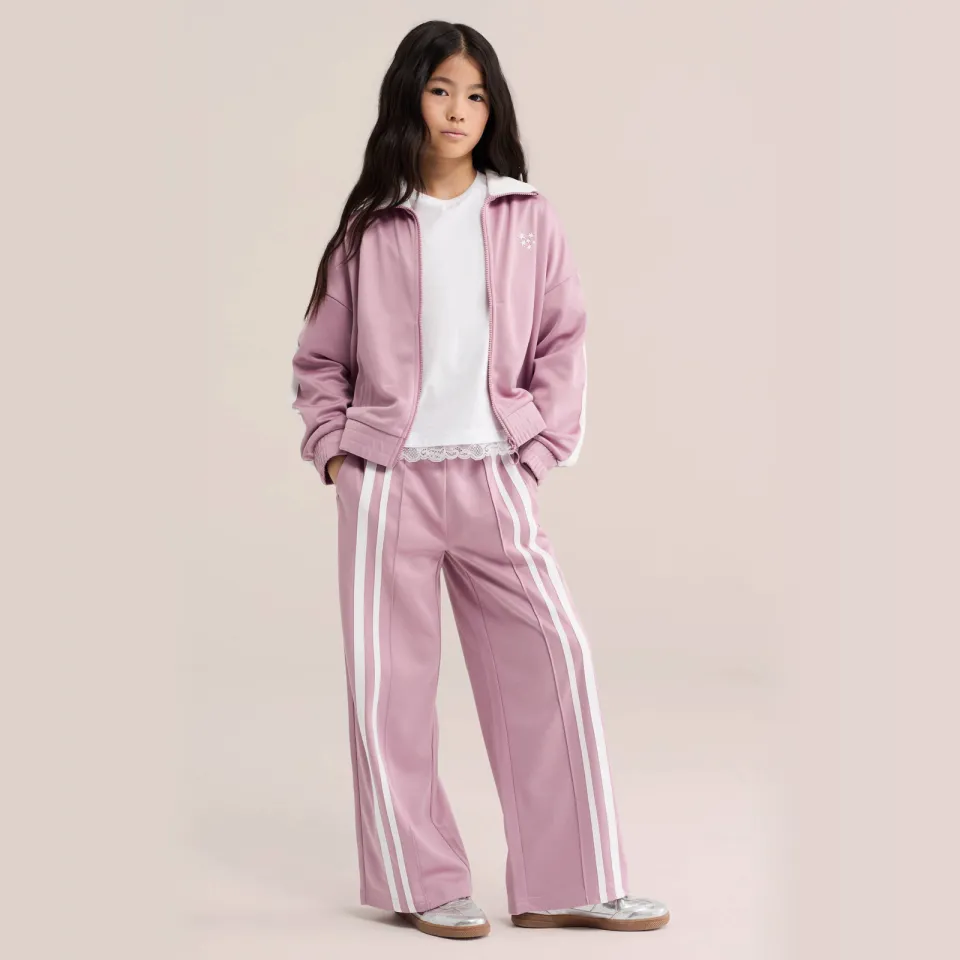 WE Fashion loose fit joggingbroek mauve