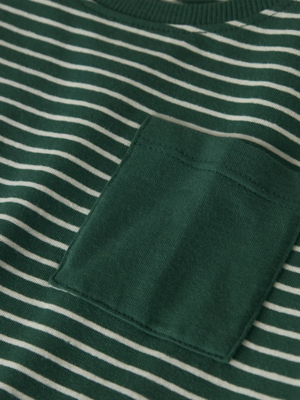 NAME IT gestreepte longsleeve groen, foto 4