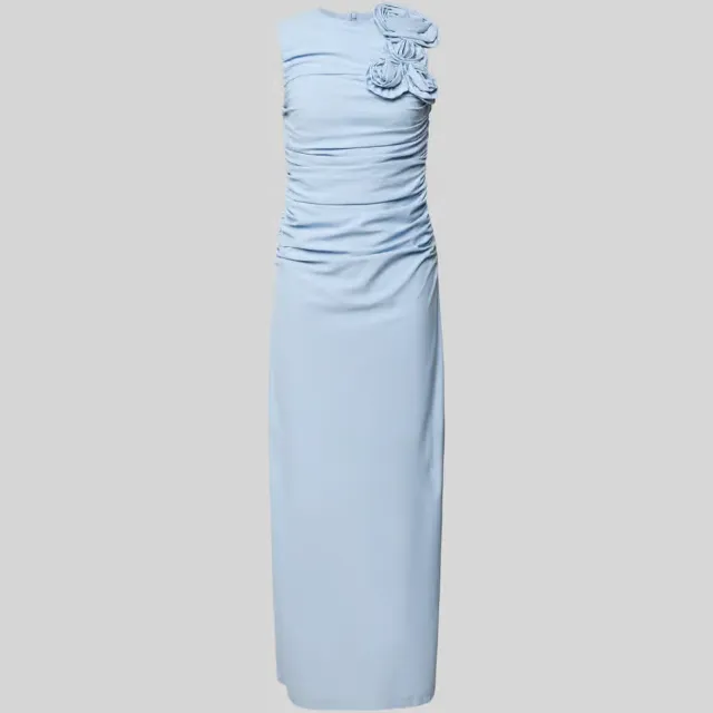 Yas Yasdona SL maxi-jurk lichtblauw, foto 2