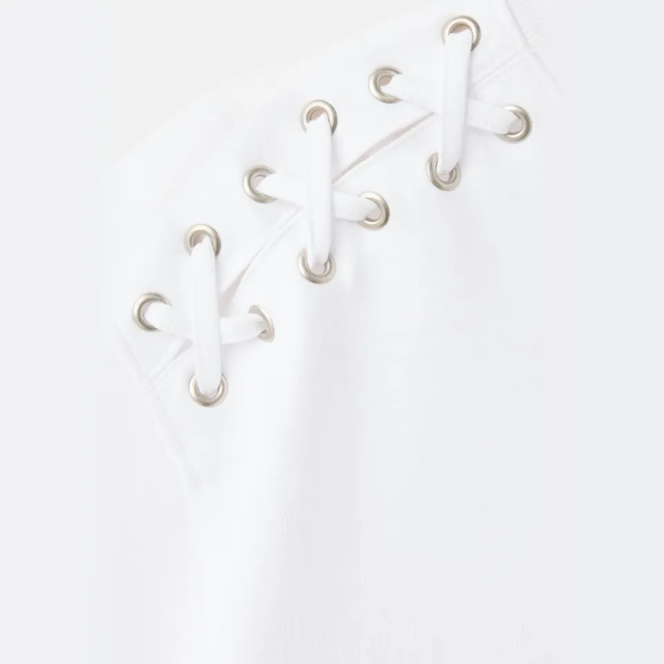 Mango Teen T-shirt wit, foto 7