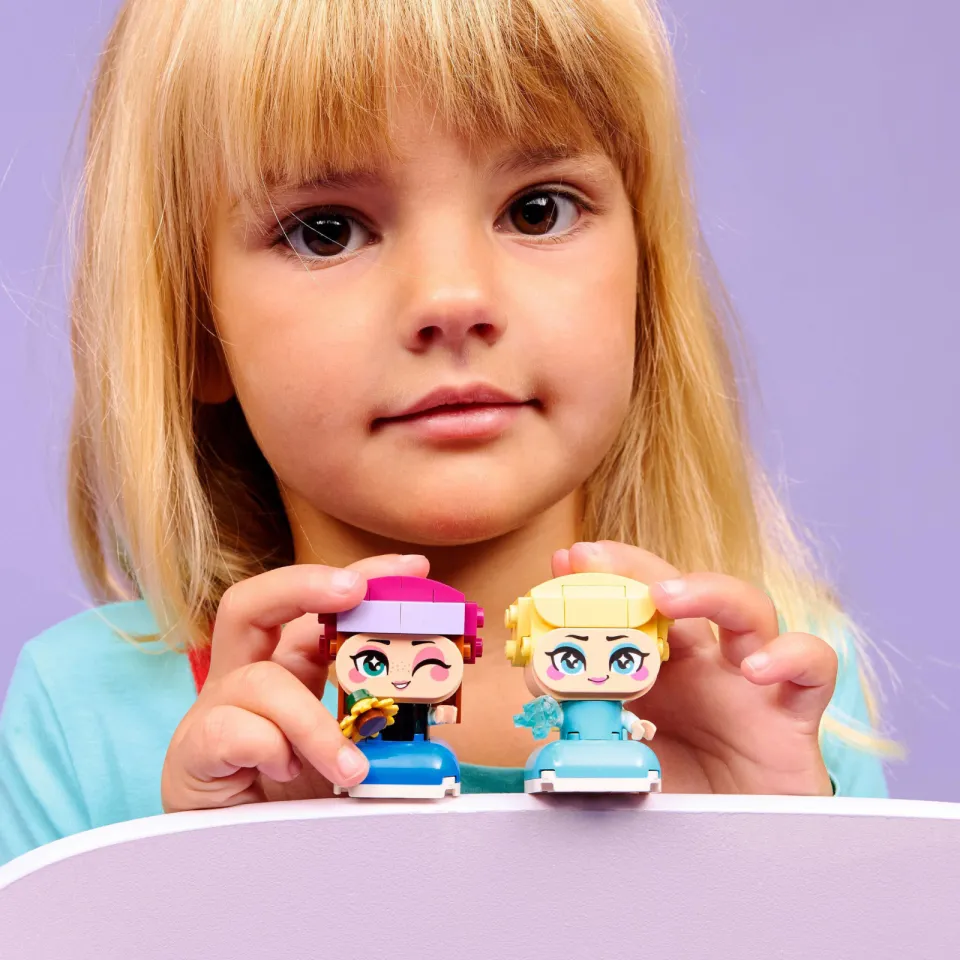Lego Disney Mini Anna en Elsa Bouwbaar Speelgoed 43284, foto 6