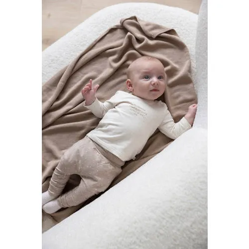 Feetje babybroek taupe gestipt, foto 8