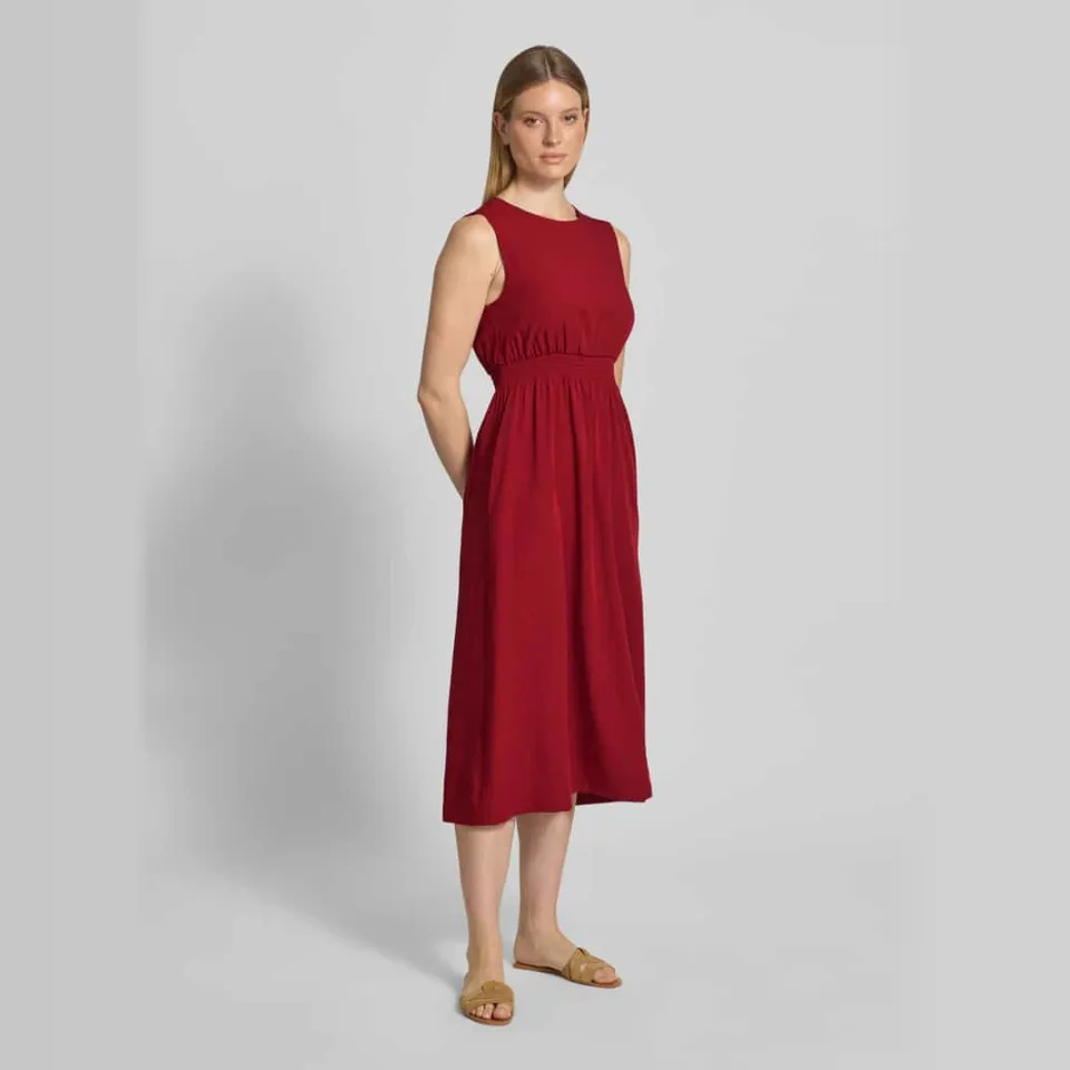 MSCH Copenhagen Daria midi-jurk bordeaux, foto 4