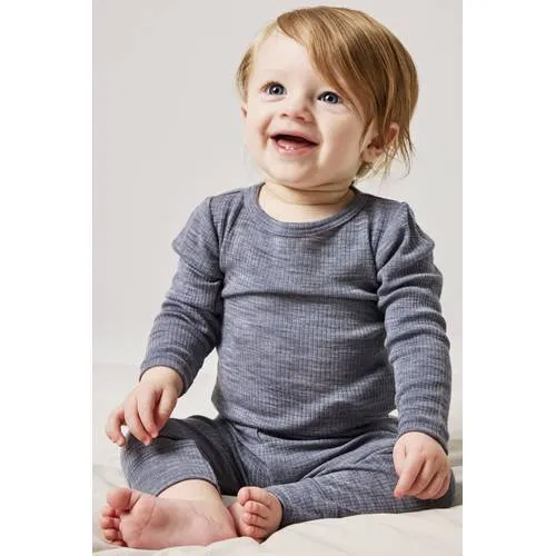 NAME IT BABY slim babybroek grijs, foto 3
