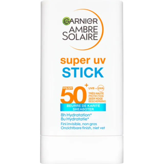 Garnier Ambre Solaire Super UV Stick SPF50+ zonnebrandstick
