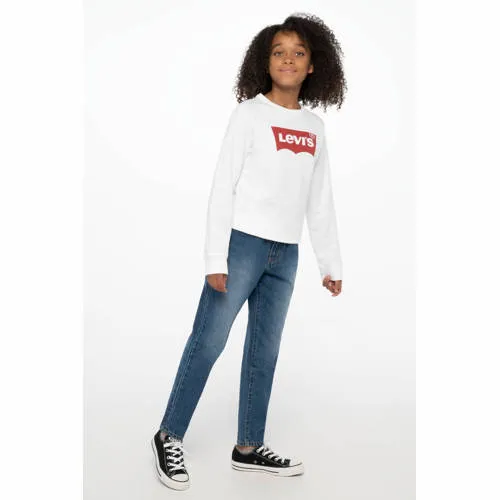 Levi's Kids sweater Key item met logo wit