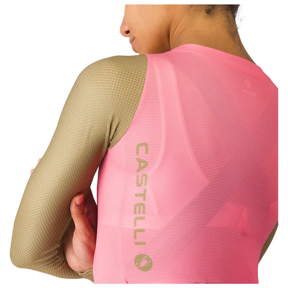 Castelli Corretto fietsshirt lange mouw roze, foto 5