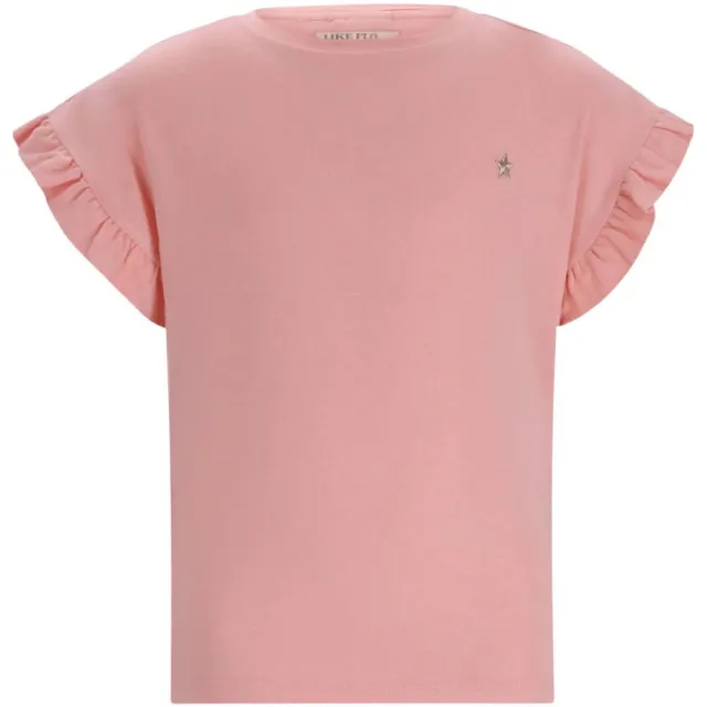 Like Flo T-shirt lichtroze