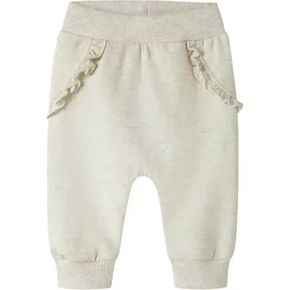NAME IT BABY casual broek beige Peyote Melange