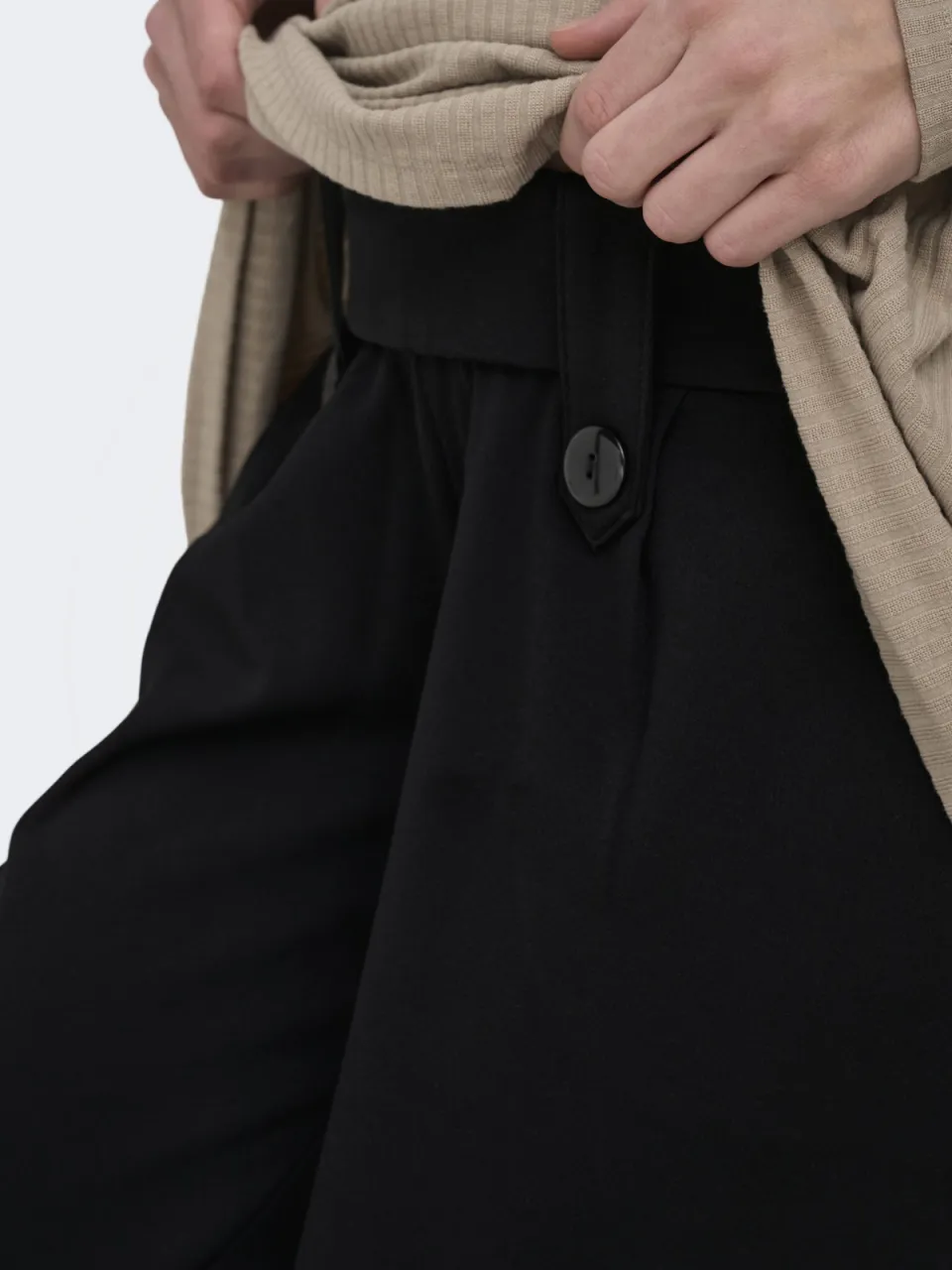 Only Maternity regular high waist zwangerschapsbroek zwart, foto 7