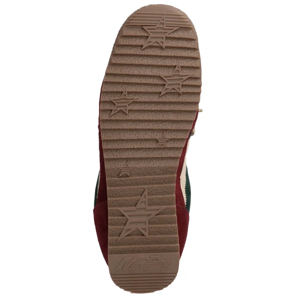 Mrp sneakers burgundy/groen, foto 2