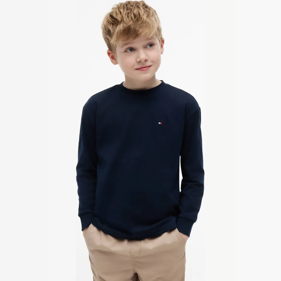 Tommy Hilfiger longsleeve donkerblauw, foto 3