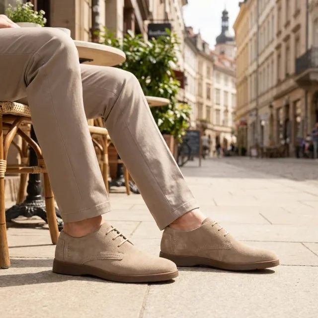 Bugatti veterschoenen beige, foto 8
