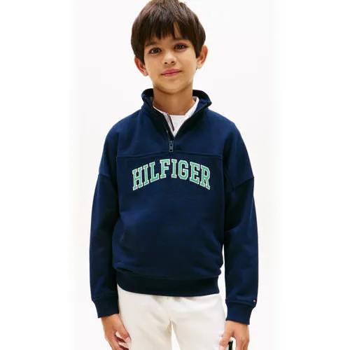 Tommy Hilfiger sweater donkerblauw, foto 3