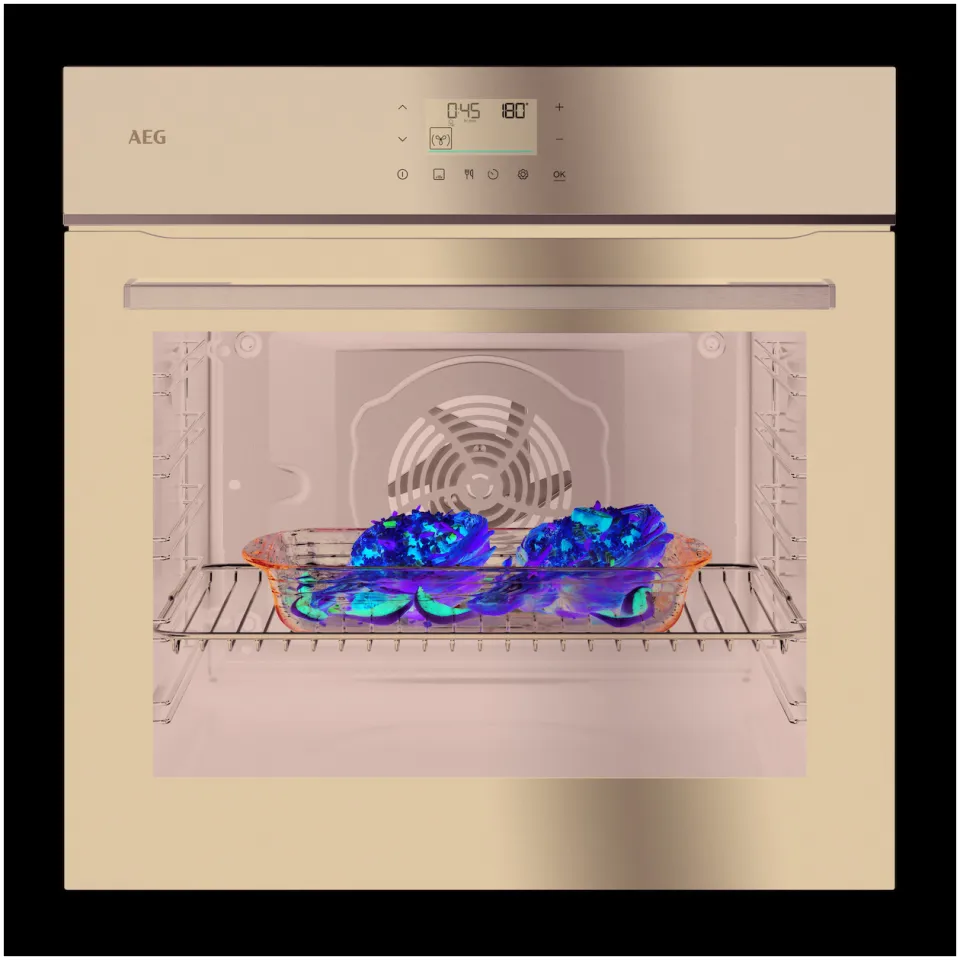 AEG TU5PB40PB inbouwoven zwart, foto 5