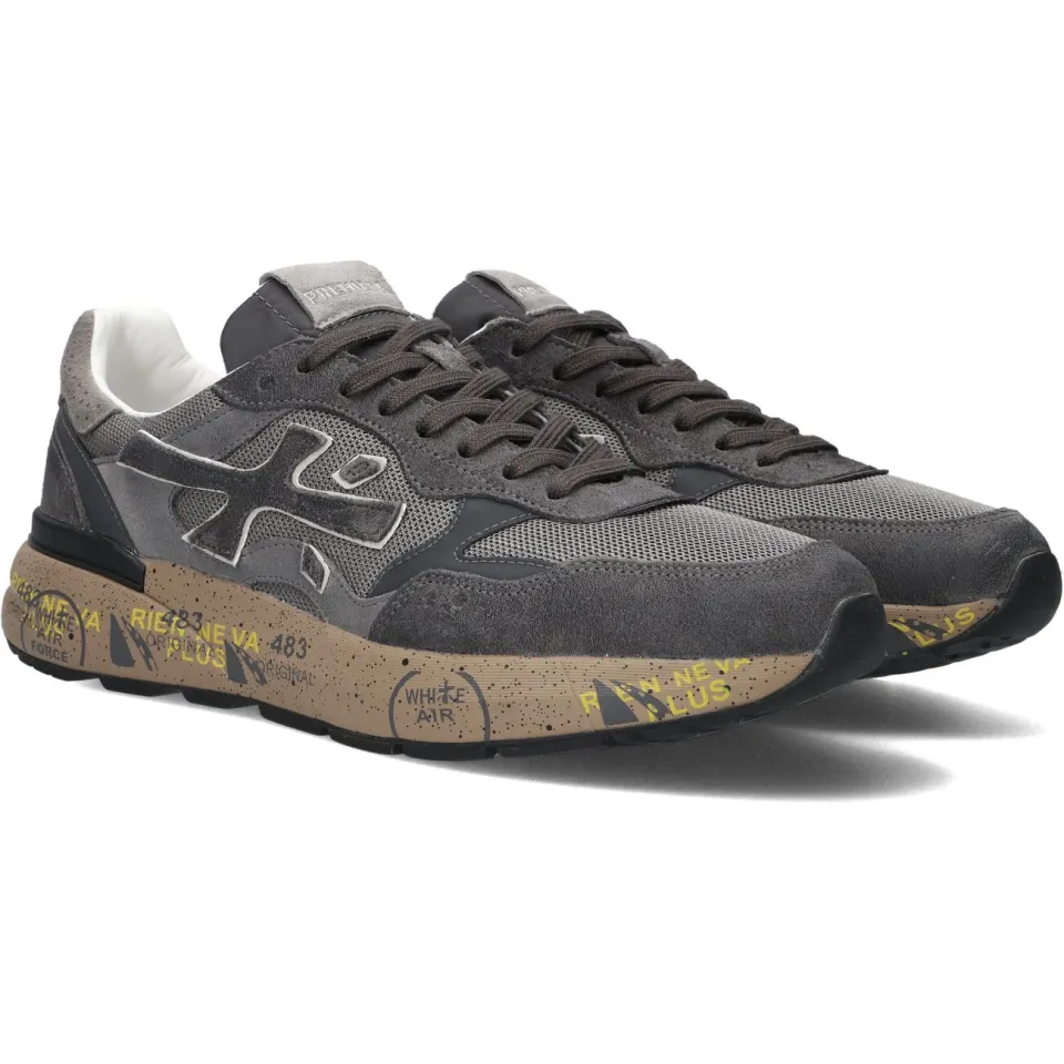 Premiata Mick01 sneakers grijs, foto 3