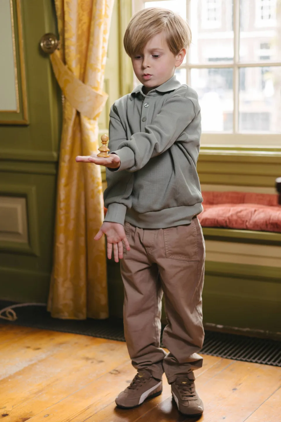 LEVV broek lichtbruin