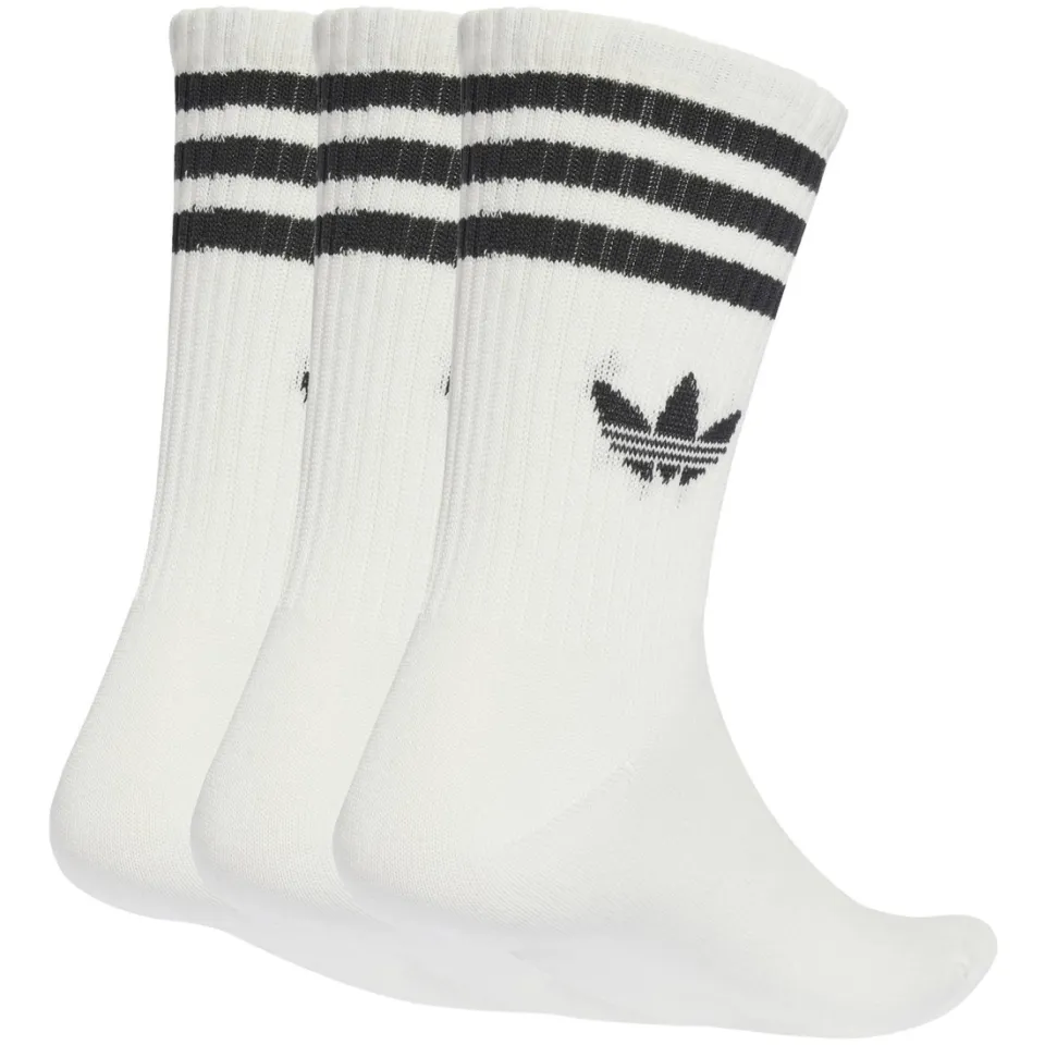 Adidas Mid Cut Crew sokken wit, foto 2