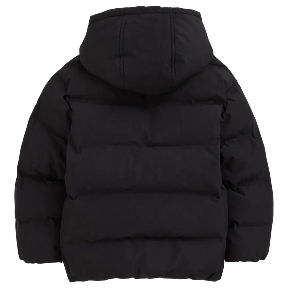 WE Fashion gewatteerde winterjas zwart, foto 4
