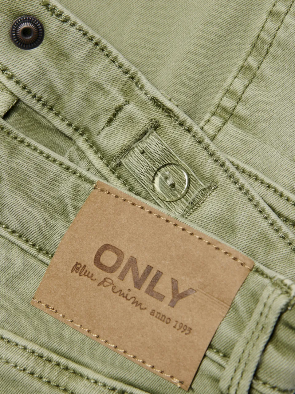 KIDS ONLY GIRL slim fit jeans olijfgroen, foto 5
