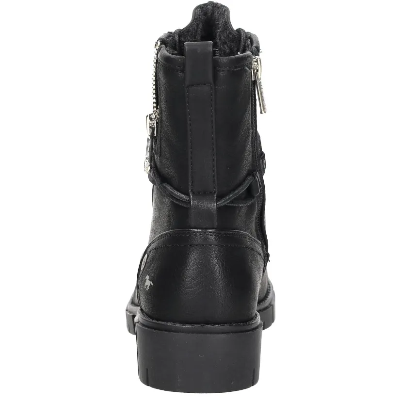 Mustang hoge veterschoenen zwart, foto 4