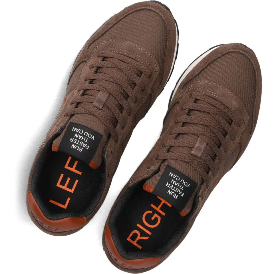 Sun68 Tom Solid sneakers bruin, foto 6