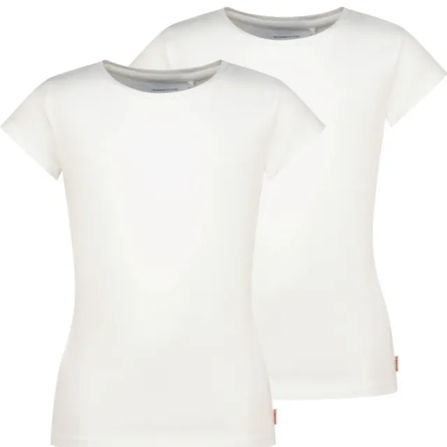 Vingino T-shirt wit set van 2
