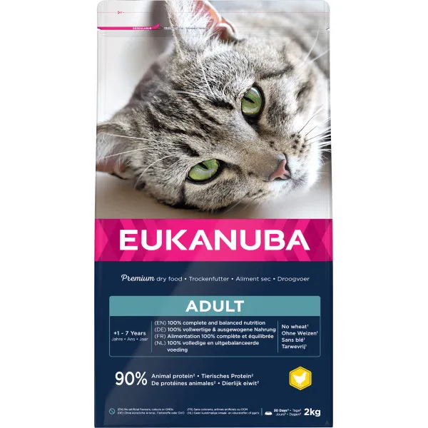 Eukanuba Adult kattenvoer droog kip