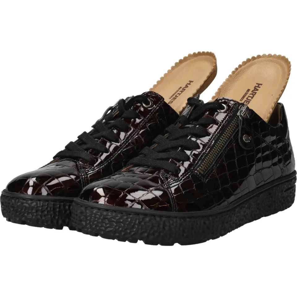 Hartjes Veterschoenen Jongens Rood, foto 7