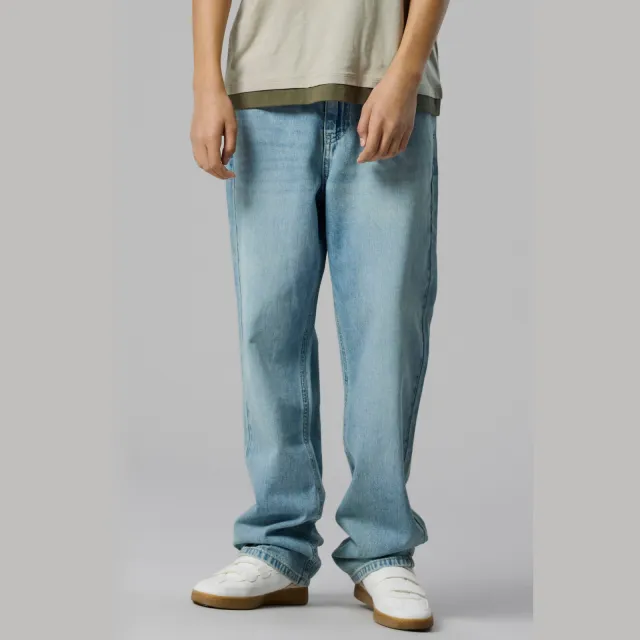 LMTD NLMBEX loose fit jeans - lichtblauw, foto 3
