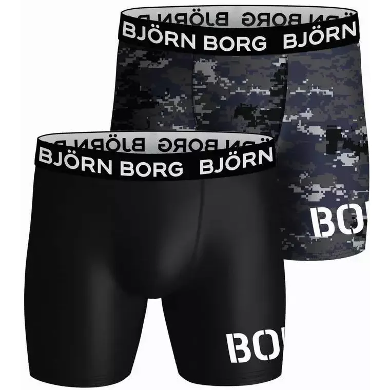 Björn Borg Boxers Björn Borg 2-Pack Performance Boxers Multicolour