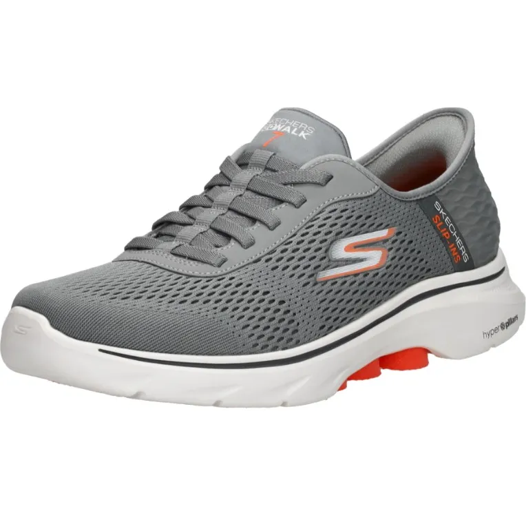 Skechers Go Walk 7 Free Hand 2 sneakers grijs, foto 3